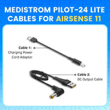Medistrom Pilot-24 Lite: respaldo de emergencia, batería toma el relevo ante cortes.