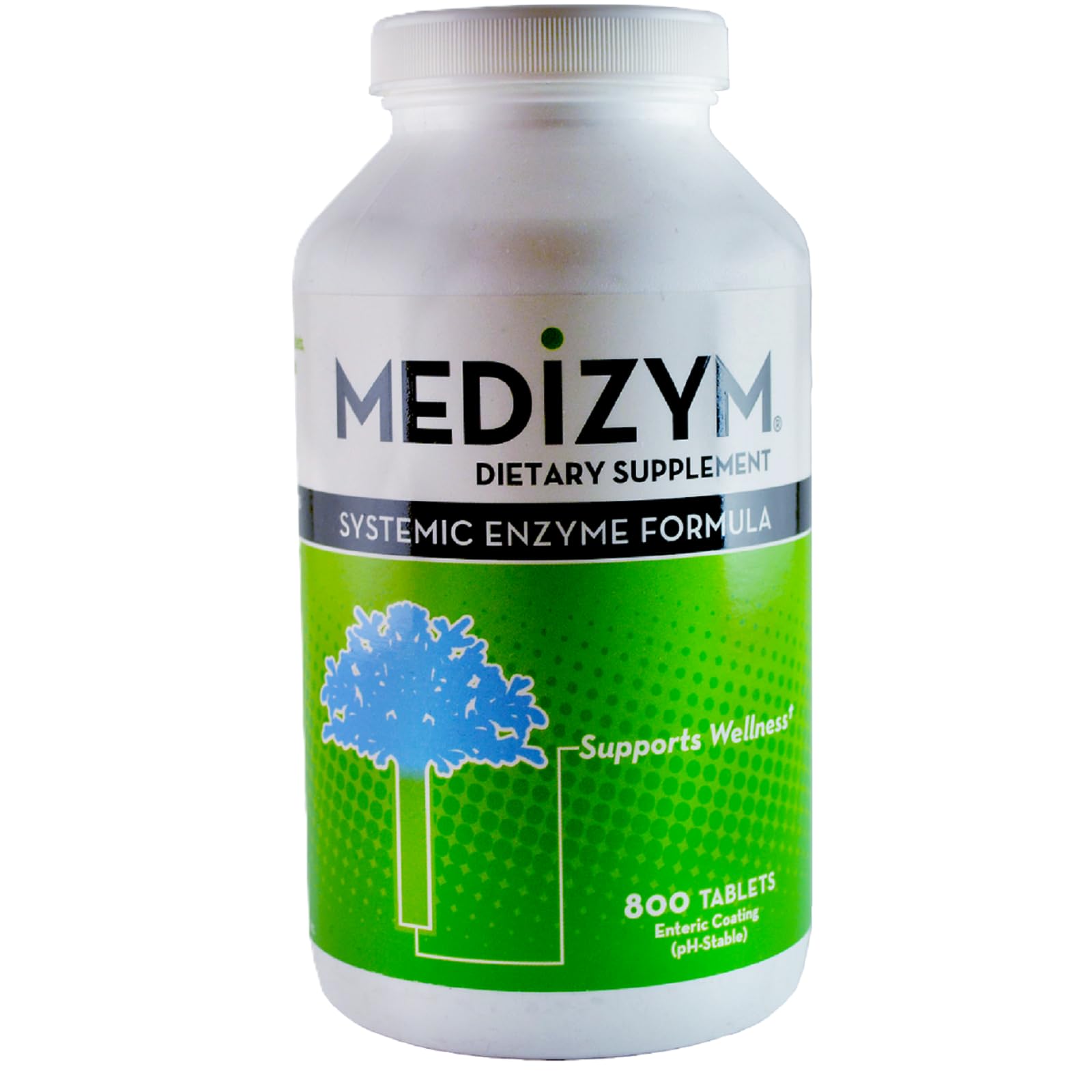 Medizym tabletas de enzimas sistémicas 800 para apoyar la inmunidad y la inflamación