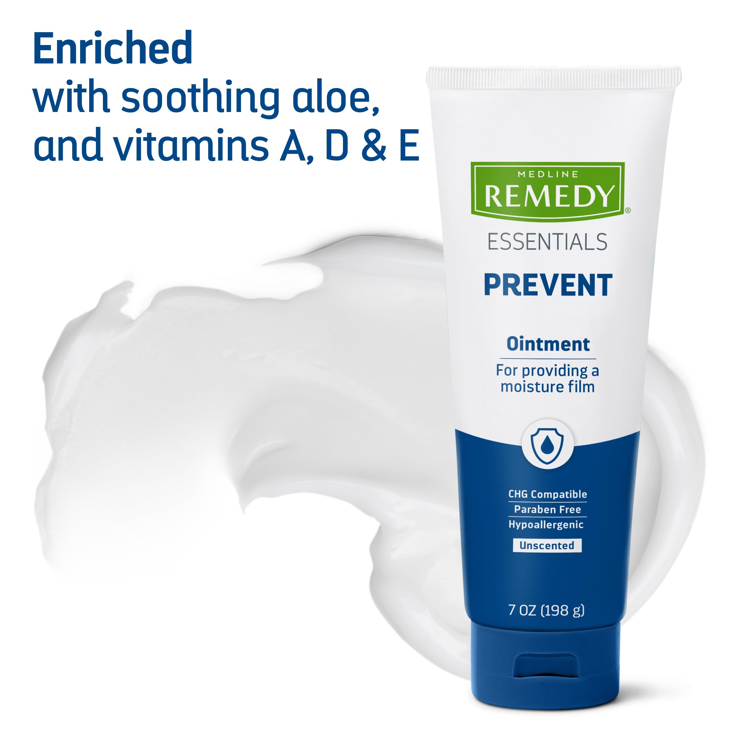 Con aloe y vitaminas A, D y E para nutrir la piel delicada
