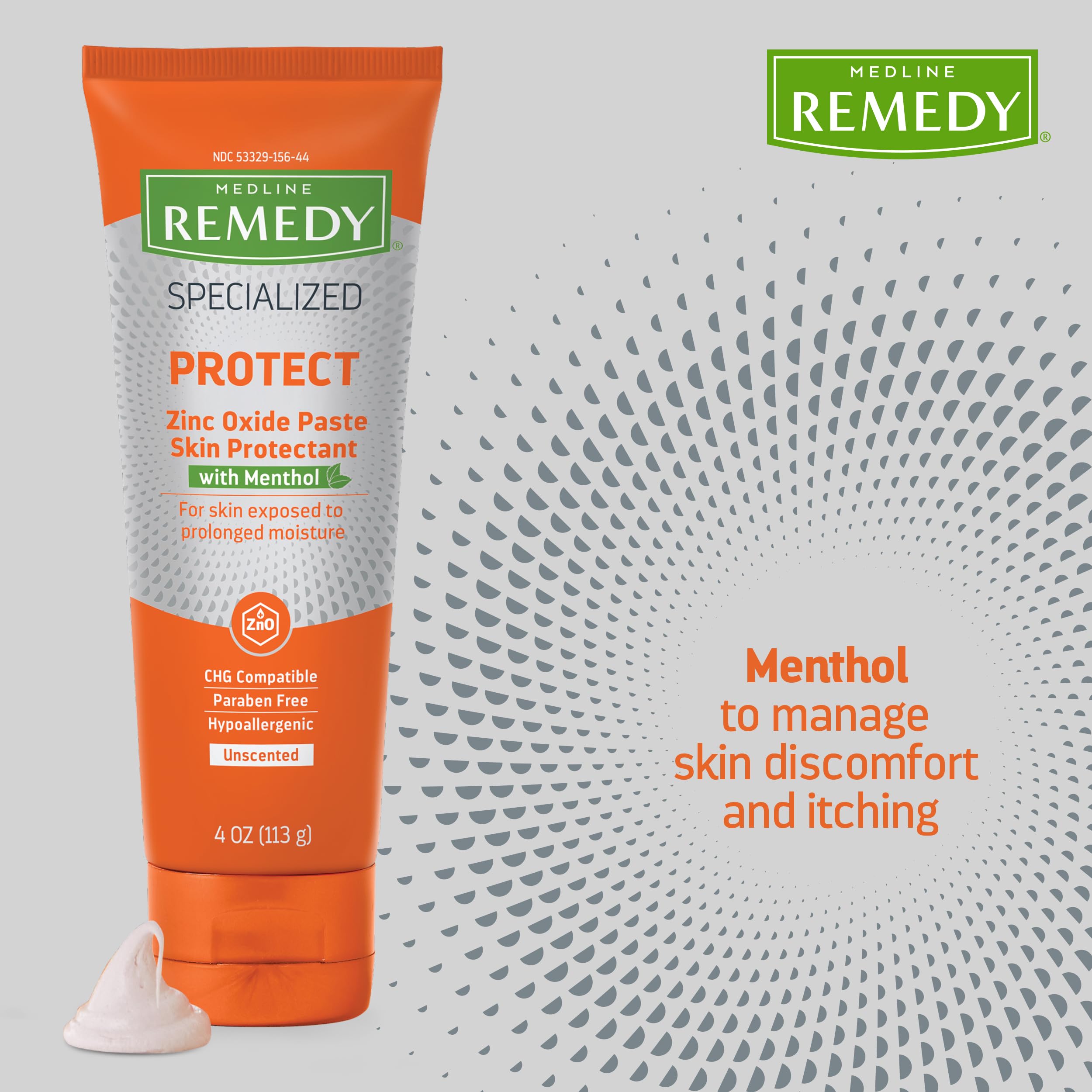 Medline Remedy Pasta Protección Eritema de Panal: ideal para pieles afectadas por dermatitis.