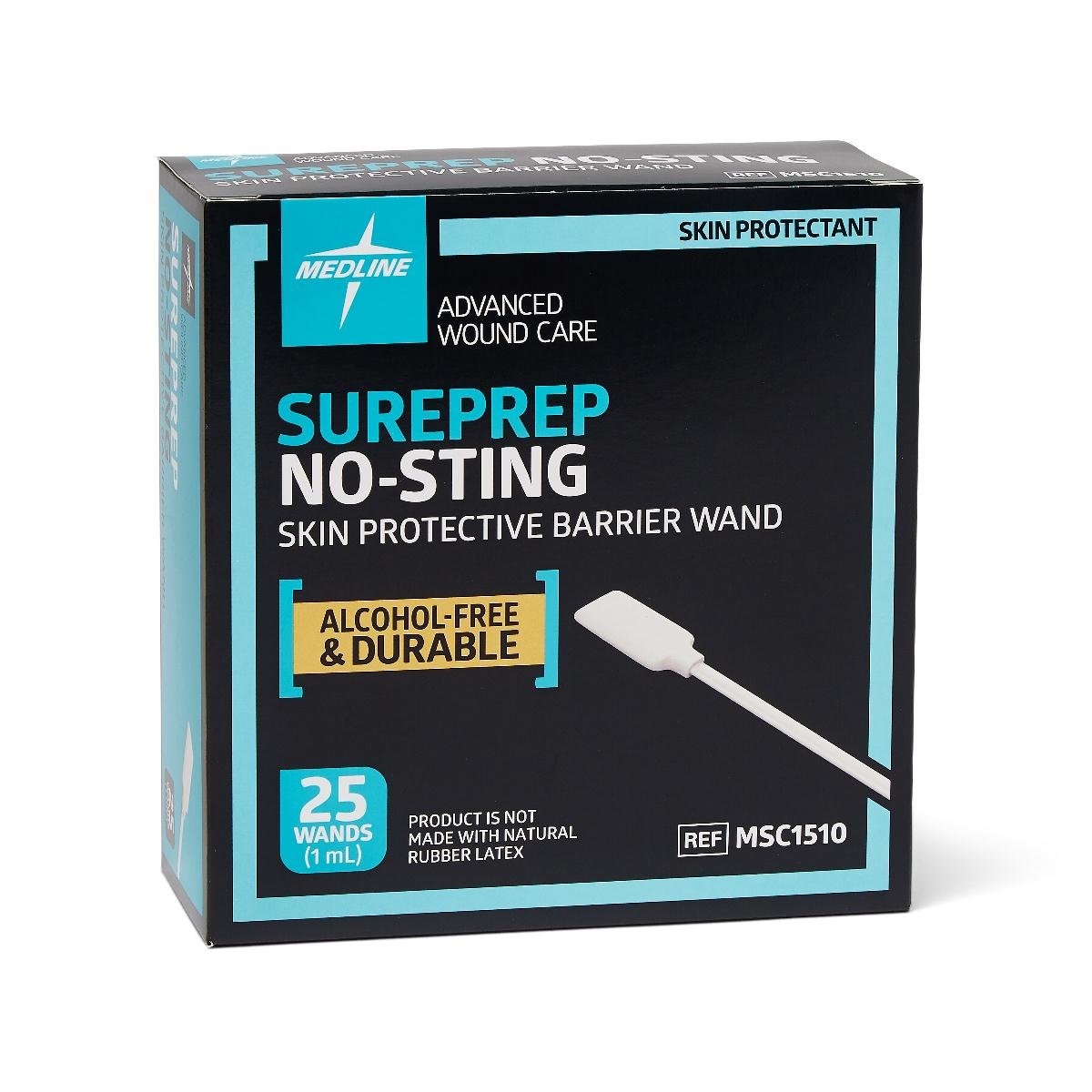 Medline SurePrep: barrera para la piel, aplicación precisa con aplicador desechable y protección ante adhesivos