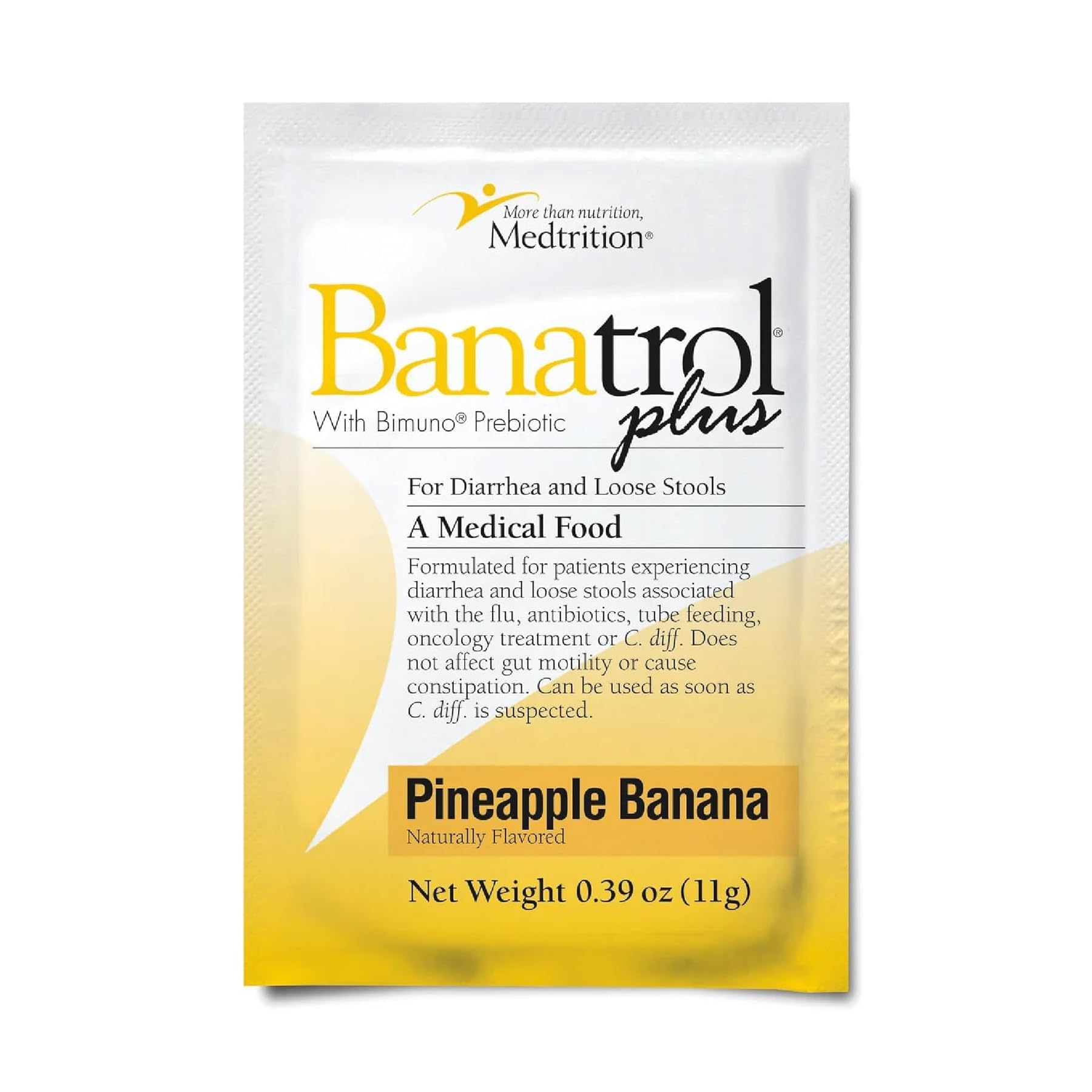 Medtrition Banatrol envase natural con sabor piña para uso diario