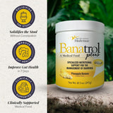 Medtrition Banatrol, mostrando la dosis para alivio práctico