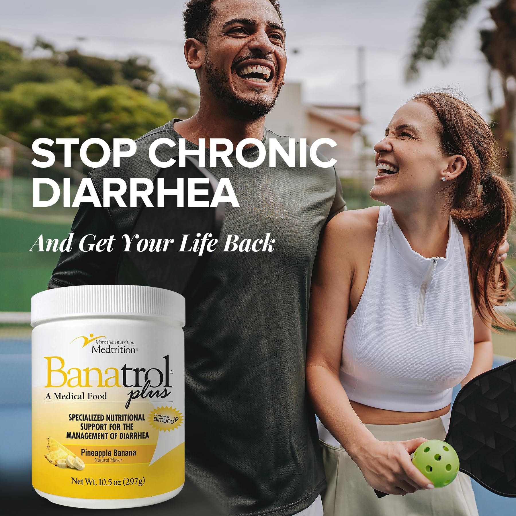 Medtrition Banatrol, sabor piña que facilita la toma
