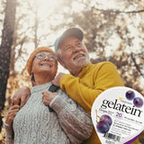 Gelatein Grape de Medtrition, útil para disfagia con líquidos espesados.