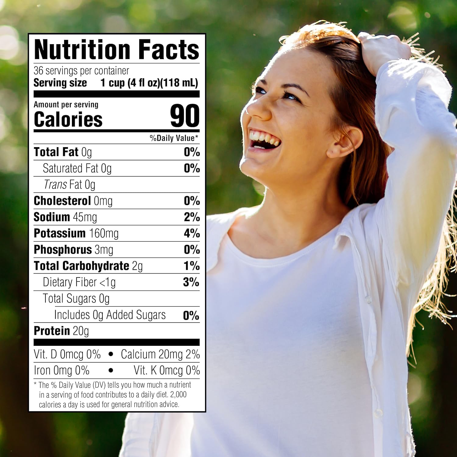 Gelatein Grape de Medtrition, textura espesa para facilitar la deglución.