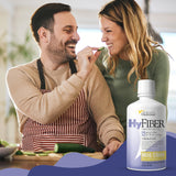 Medtrition HyFiber Daily, taza medidora mostrando porción diaria para facilitar uso.