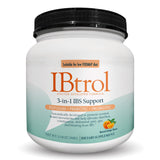 IBtrol de Medtrition, botella con dosificador para uso diario de fibra y probióticos.