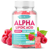 Gomitas MEENCCD de ácido alfa lipoico, sabor frambuesa, apoyo antioxidante diario.