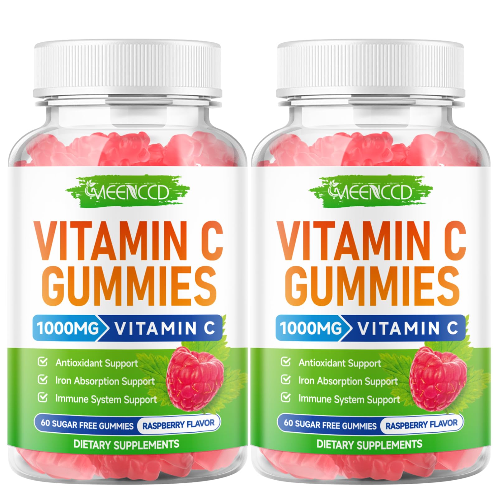 Uso diario con MEENCCD gomitas de vitamina C enrutadas para la rutina