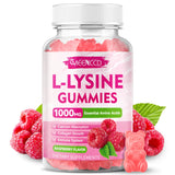 MEENCCD Lisina gomitas frambuesa 1000 mg para uso diario