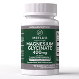 Mefluo Magnesio Glicinato, envase 90 cápsulas, apoyo suave para el estómago.