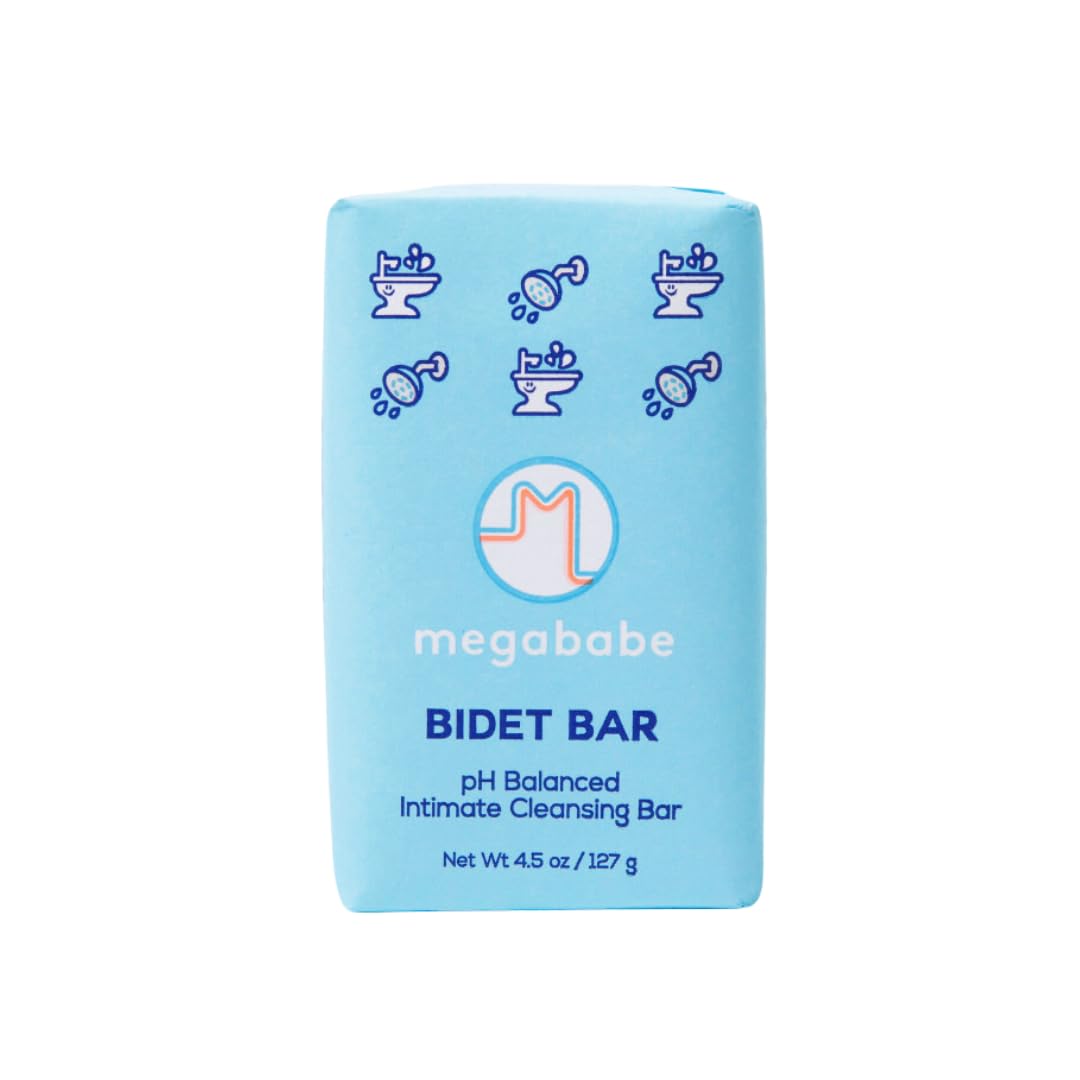 Megababe Bidet Bar: limpieza externa suave para equilibrio de la piel íntima