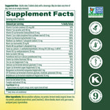 MegaFood Multivitamínico Avanzado para Hombres 55+ tabletas en mano, consumo práctico