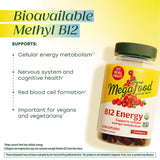 MegaFood B12 Energy Gummies son libres de alérgenos para mayor tranquilidad.