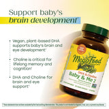 Fragancia cítrica en el envase de MegaFood Baby Me 2 para una experiencia fresca.