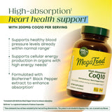 CoQ10 para energía celular con MegaFood.