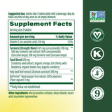 MegaFood Curcuma: mayor absorción con BioPerine para aprovechar los curcuminoides.