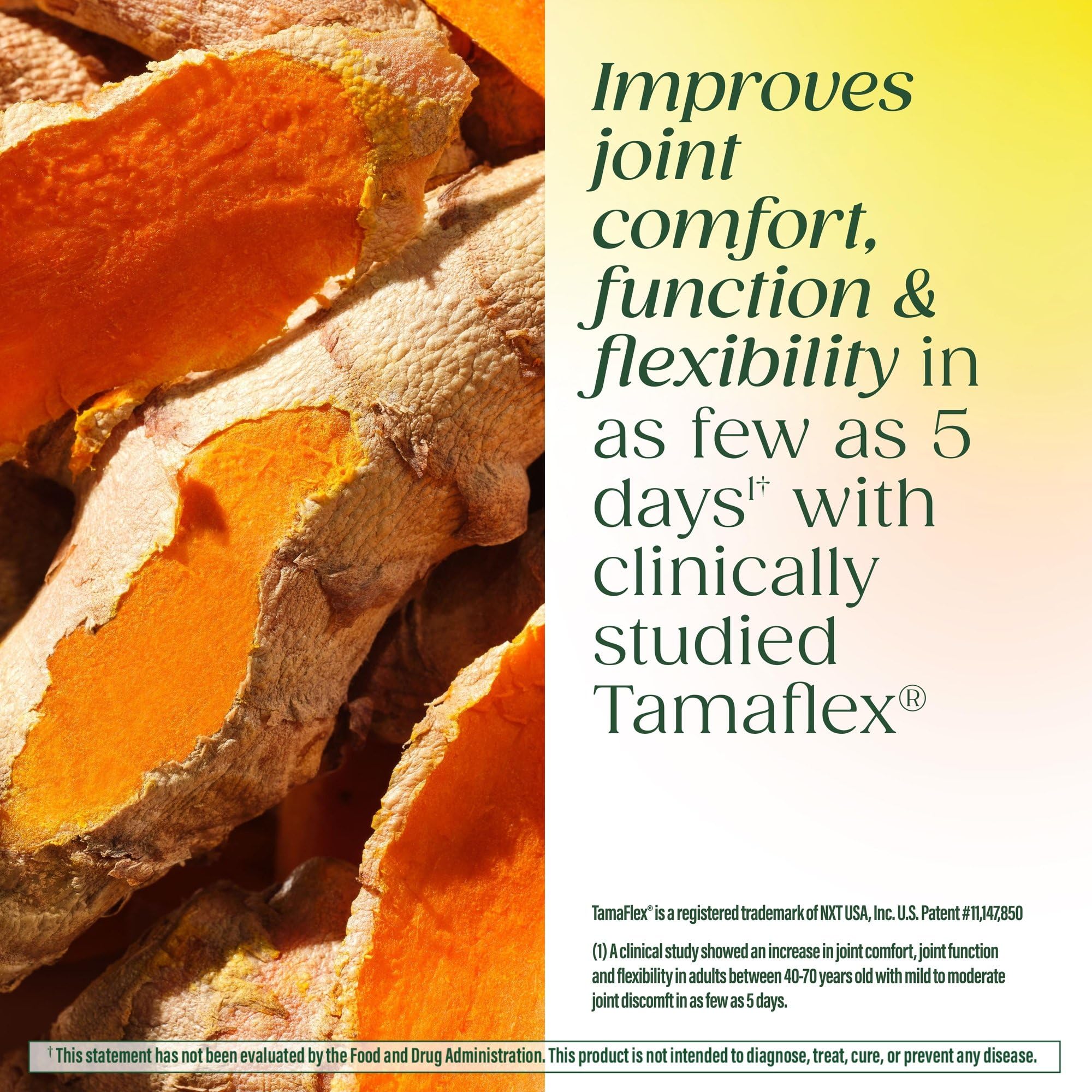 MegaFood TamaFlex, mezcla de cúrcuma y tamarindo para movilidad suave.