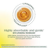 MegaFood Glutatión liposomal, sello vegano libre de gluten