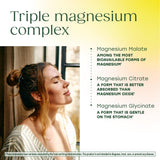 MegaFood Magnesio Glicinato: cápsulas queladas para mejor absorción y bienestar nervioso.