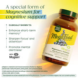 MegaFood Magtein: etiqueta frontal clara del producto.