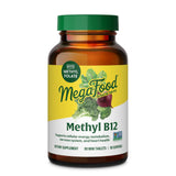 MegaFood Methyl B12 tableta para energía celular y bienestar general