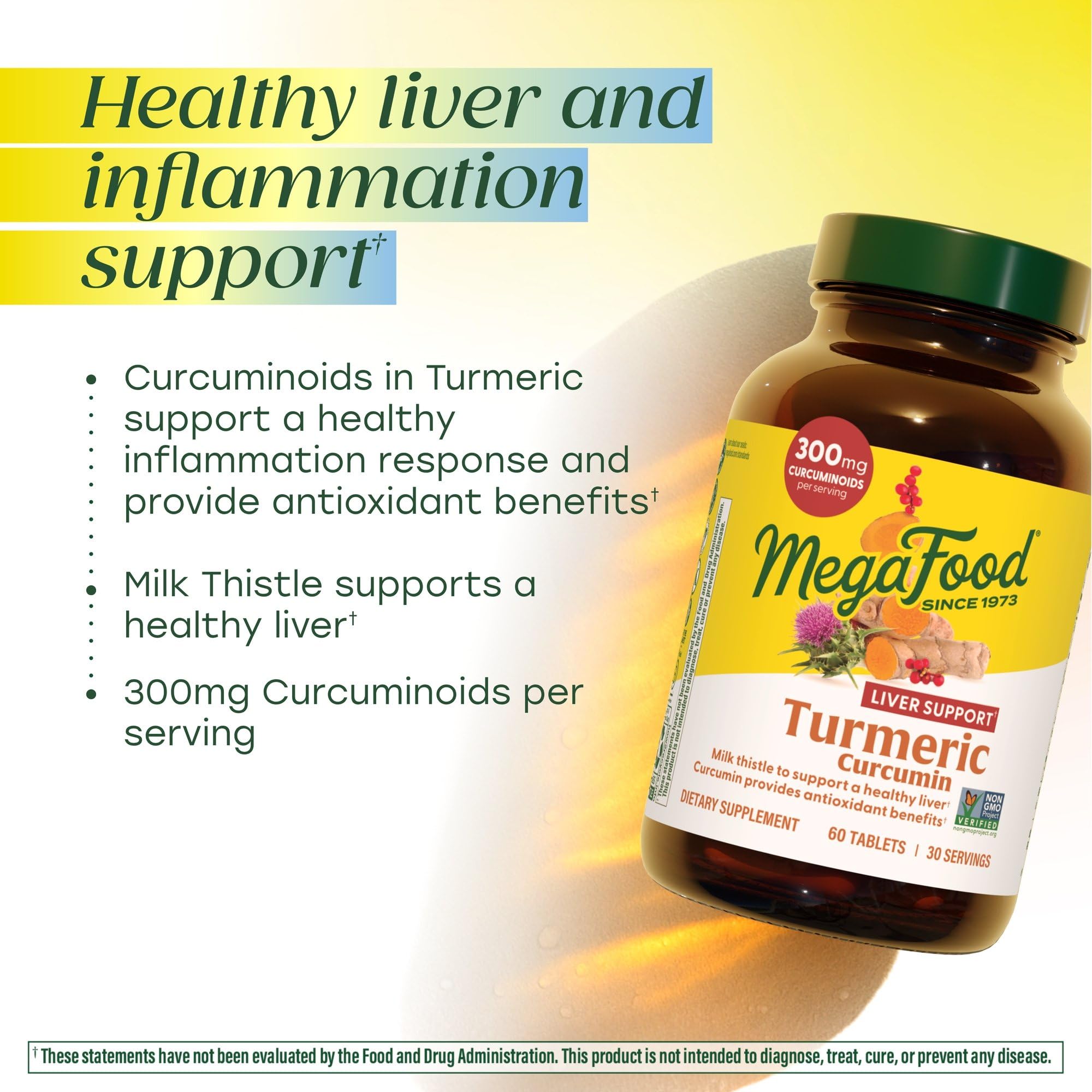 MegaFood Mezcla herbal detox Higado, tabletas, soporte natural para funciones hepáticas.