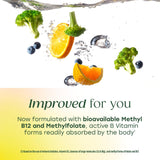 Con alimentos reales en MegaFood para Mujer 40+.