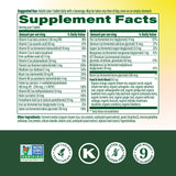 MegaFood Multivitamin para mujeres 40+, tabletas dentro de la caja, nutrición equilibrada.