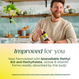 MegaFood multivitaminas para hombres, indicadas para tomar en cualquier momento del día.