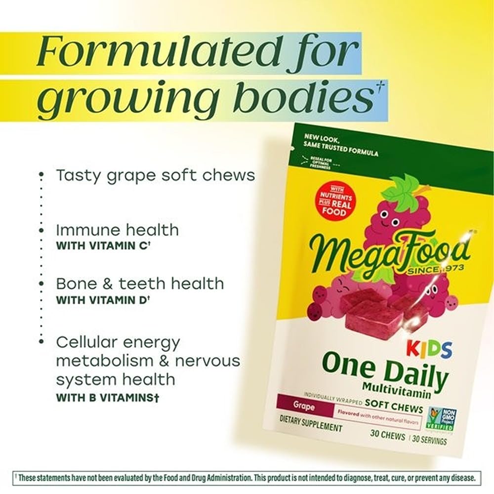 MegaFood Kids One Daily dosis individual para viaje
