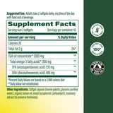 Cápsulas blandas MegaFood Omega 3, dosis diaria fácil y agradable.