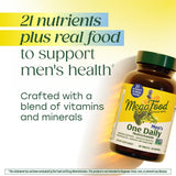MegaFood One Daily para Hombres, ingredientes de alimentos reales, con bayas y brócoli.