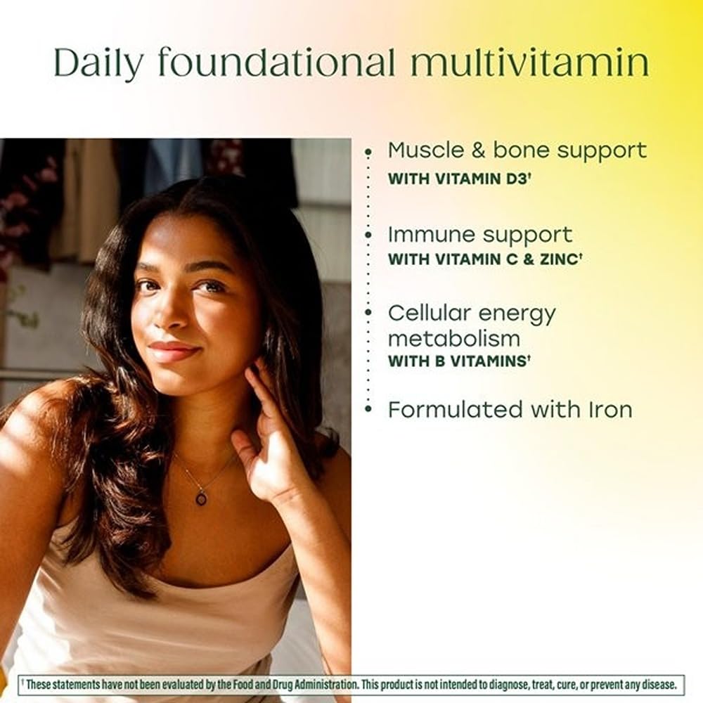 MegaFood One Daily Multivitamin: ingredientes de comida real para nutrición diaria.
