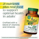 MegaFood One Daily sin Hierro, frutas y verduras reales aportando nutrientes