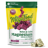MegaFood Relax + Calm gomitas uva: sabor agradable y posible relajación