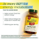 Remolacha 200 mg presente en MegaFood B12 para un toque natural