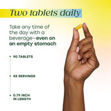 MegaFood tabletas listas para tomar en cualquier momento