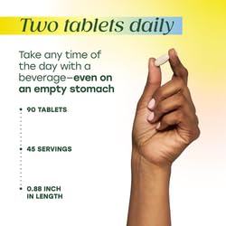MegaFood Thyroid Strength dosis-diaria dos tabletas a cualquier hora