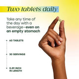 MegaFood toronjil extracto: tableta para relajación ante el estrés.