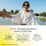 MegaFood Omega 3-6-9 de algas, fuente vegetal sin pescado.