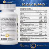 MegaGold vitamina B6 y biotina: apoyo al metabolismo y energía.