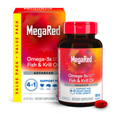 Megared Omega-3 y Krill en bote, uso diario recomendado