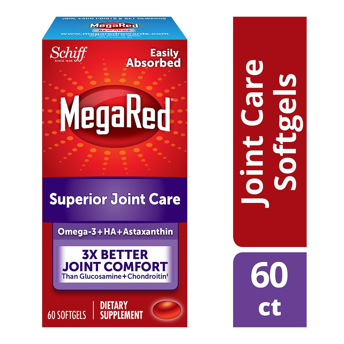 MegaRed cápsulas blandas: fáciles de tragar y confortables