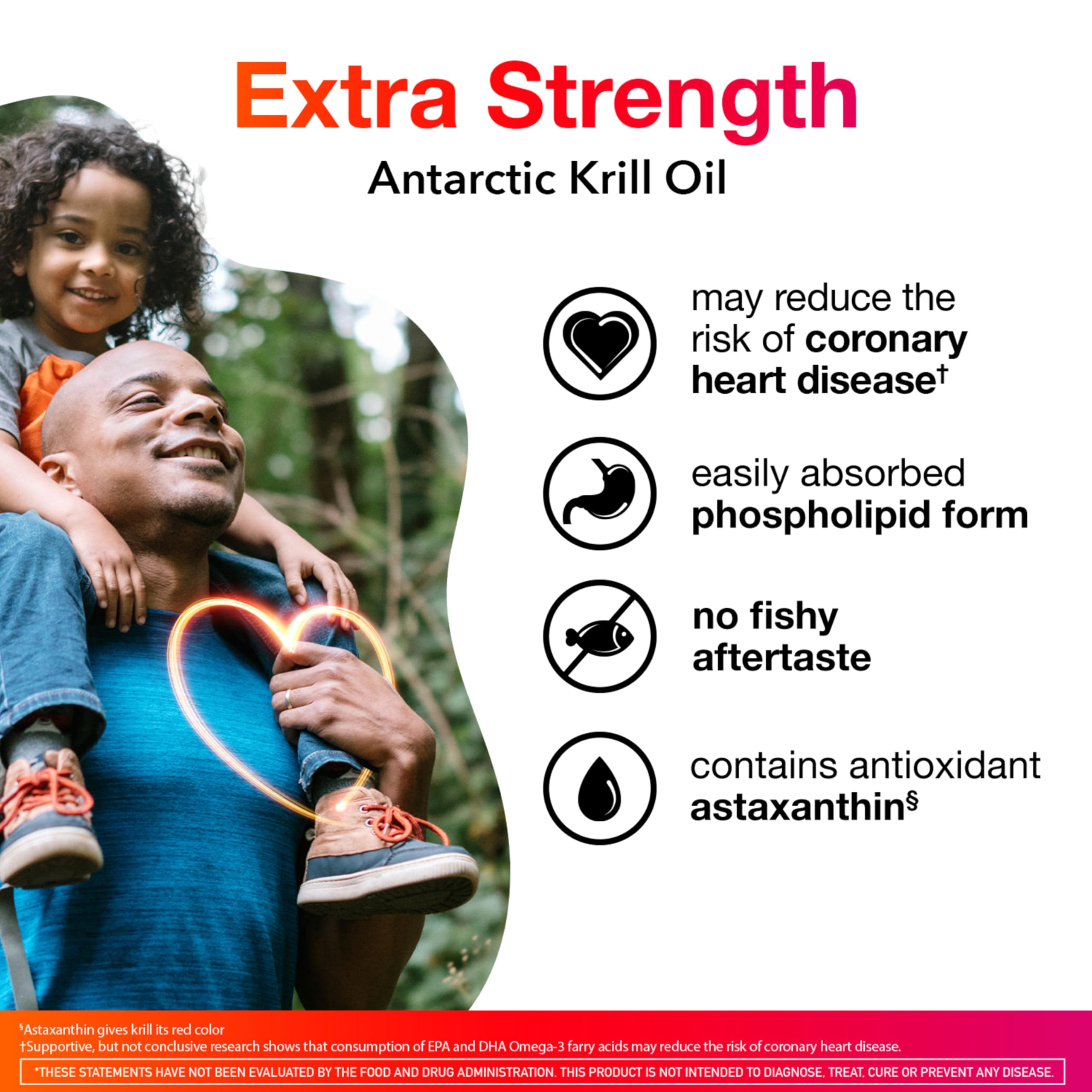 MegaRed Cápsulas Omega-3 Krill, formato suave para mejor absorción diaria.