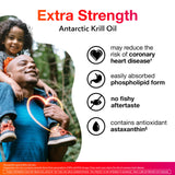 MegaRed Cápsulas Omega-3 Krill, formato suave para mejor absorción diaria.