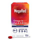 Megared Omega-3 cápsulas: apoyo potencial al corazón y la salud general.