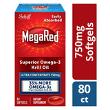 Etiqueta de MegaRed Ultra Concentrate con astaxantina para color y estabilidad.