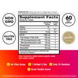 MegaRed Omega-3 Krill, cápsula que apoya el índice Omega-3.